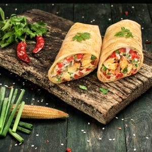 Paneer roll