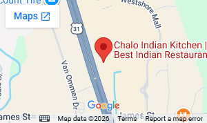 Chalo Indian Kitchen Map