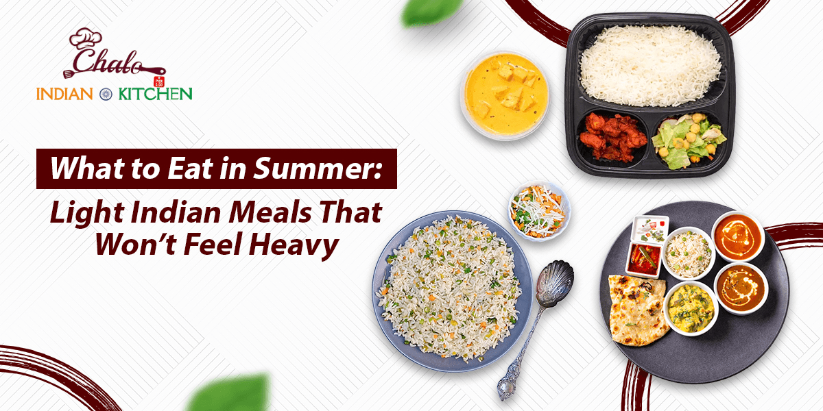 light Indian meals